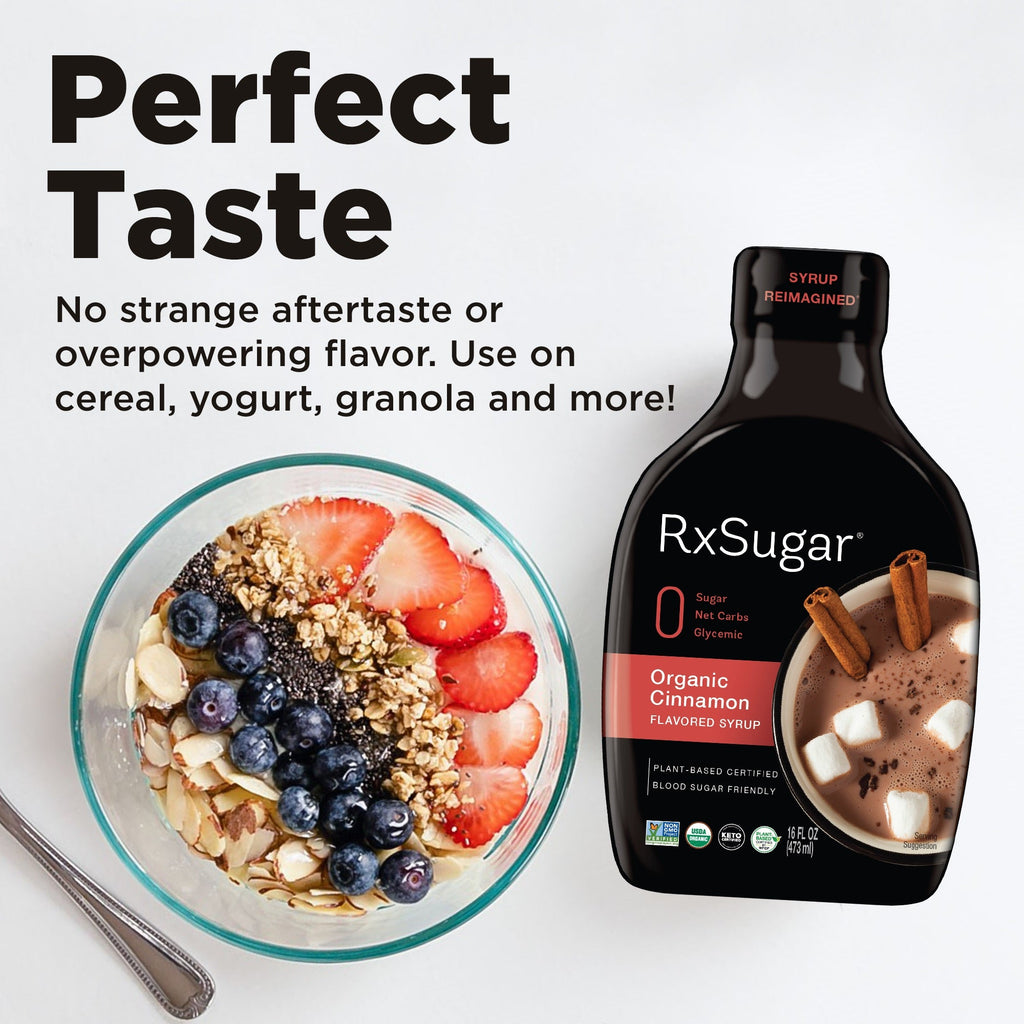 RxSugar Organic Cinnamon Syrup
