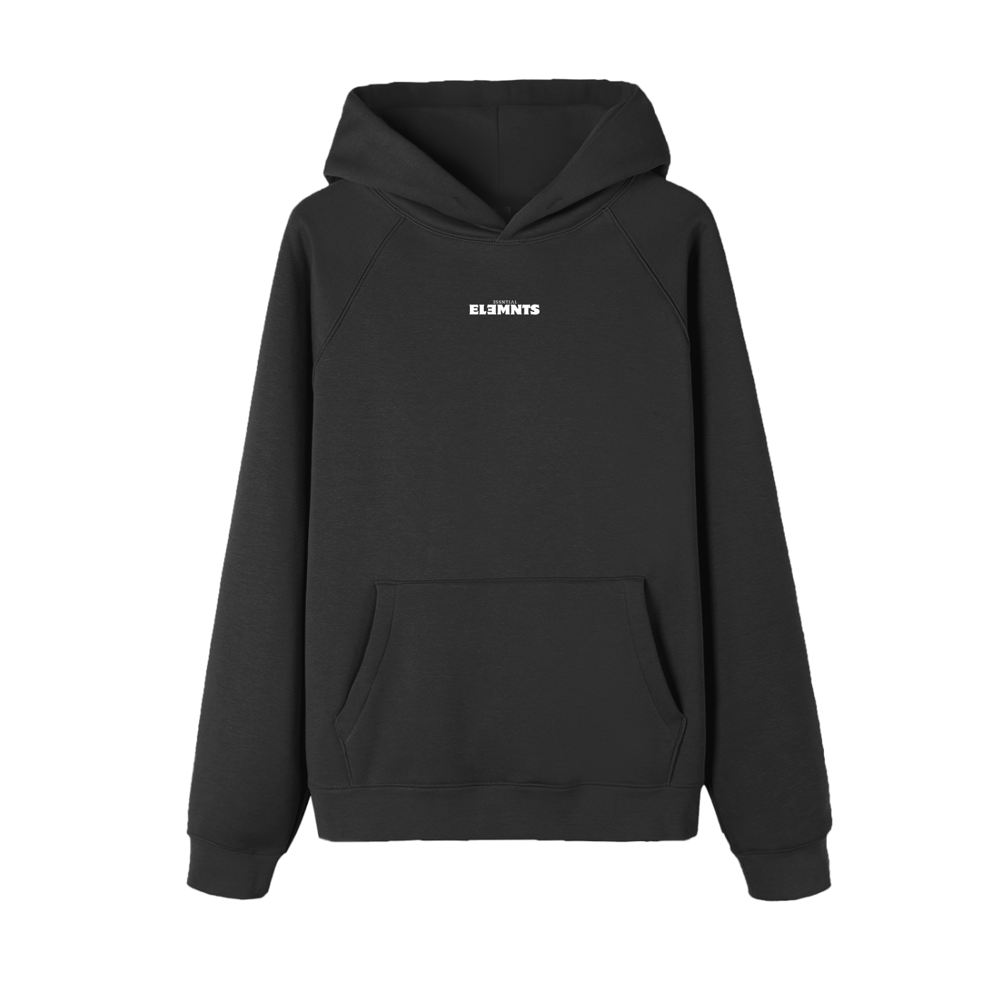 ESSNTIAL ELEMNTS Unisex 360G OS Raglan Sleeve Fleece Hoodie