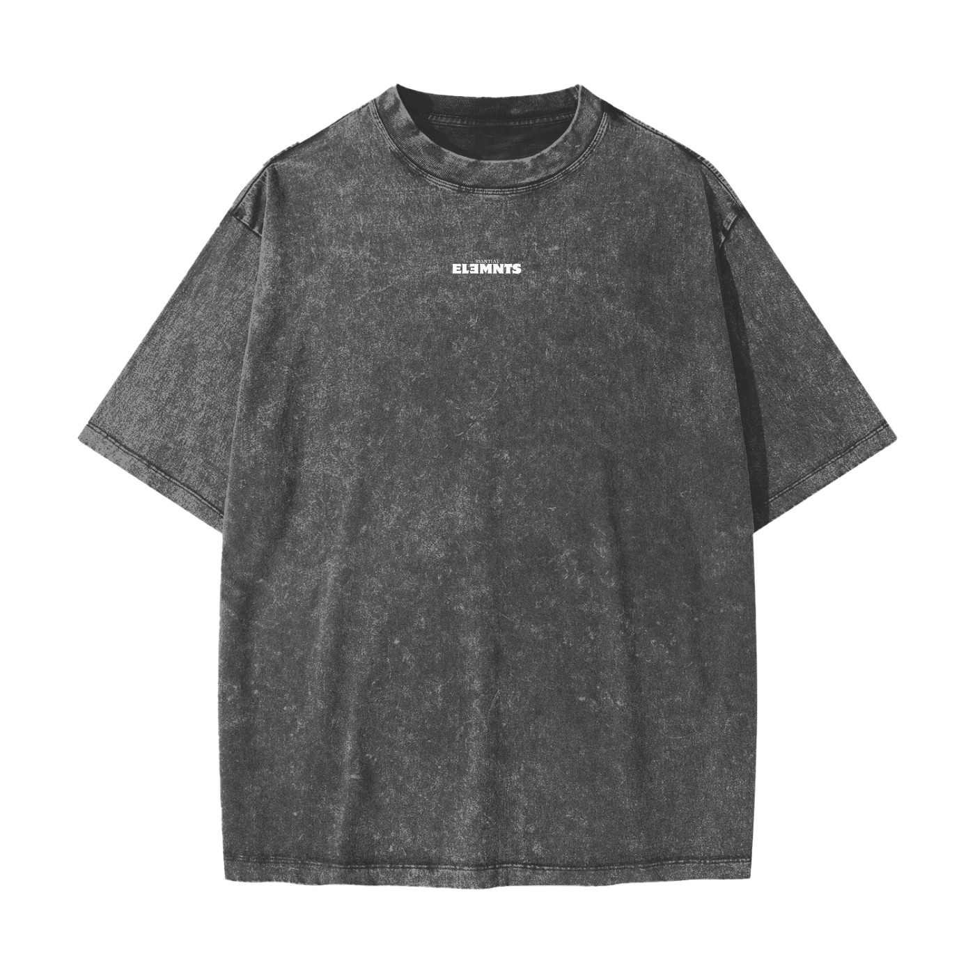 ESSNTIAL ELEMNTS Unisex 285G Heavy Snow Washed Tee