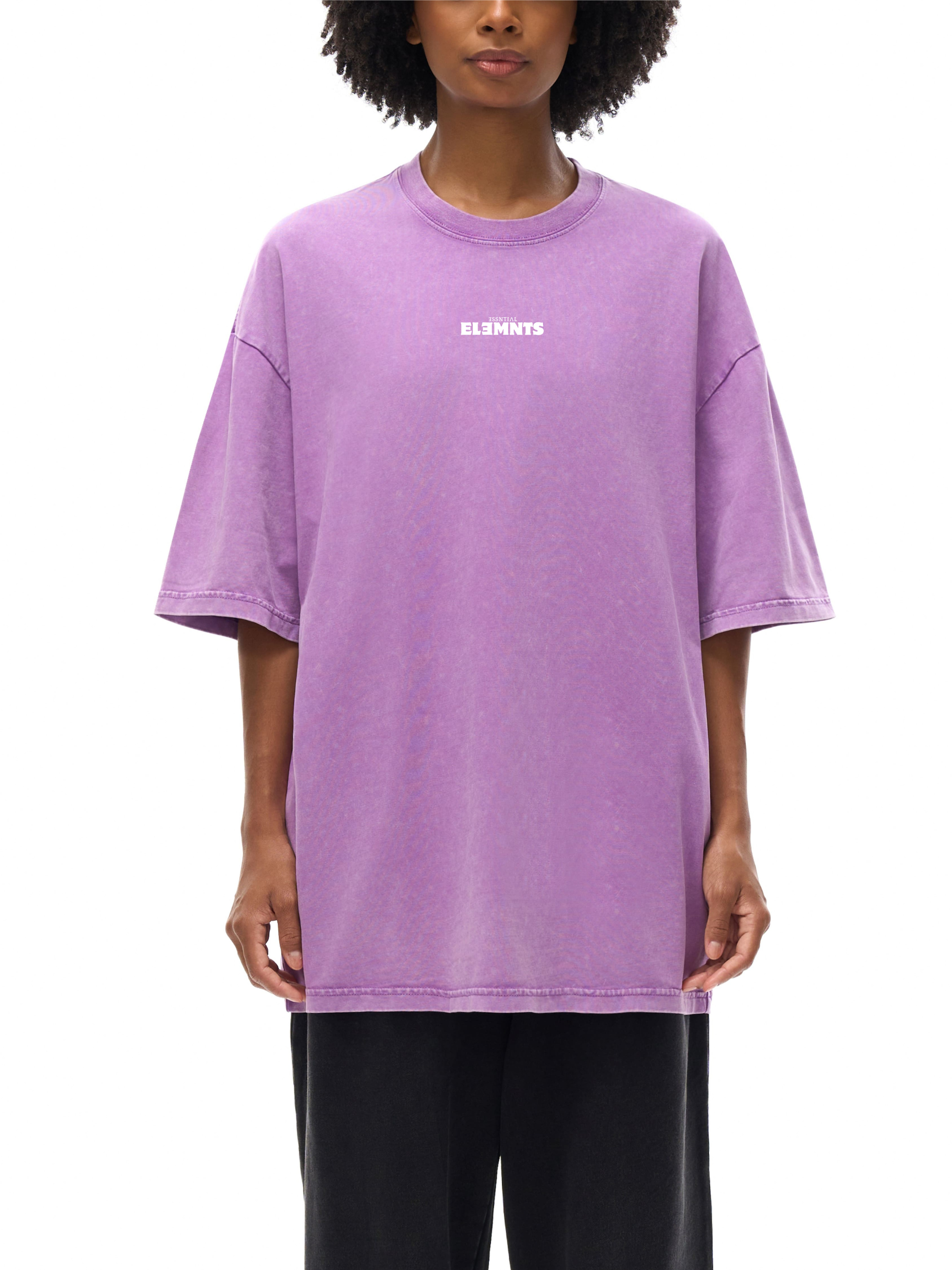 ESSNTIAL ELEMNTS Unisex 285G Heavy Snow Washed Tee