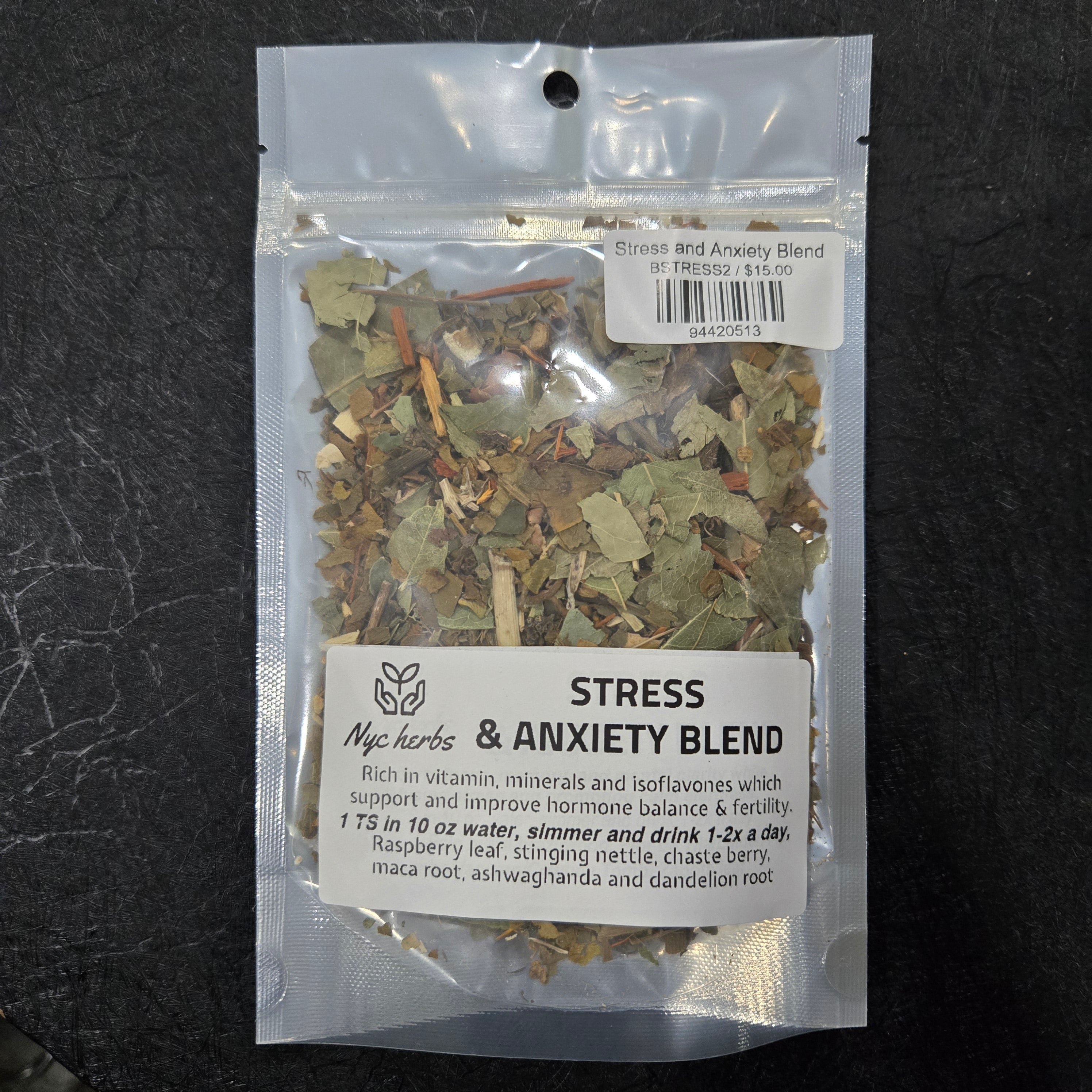 Stress and Anxiety Blend