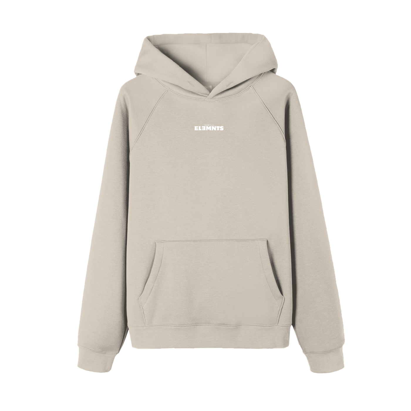 ESSNTIAL ELEMNTS Unisex 360G OS Raglan Sleeve Fleece Hoodie