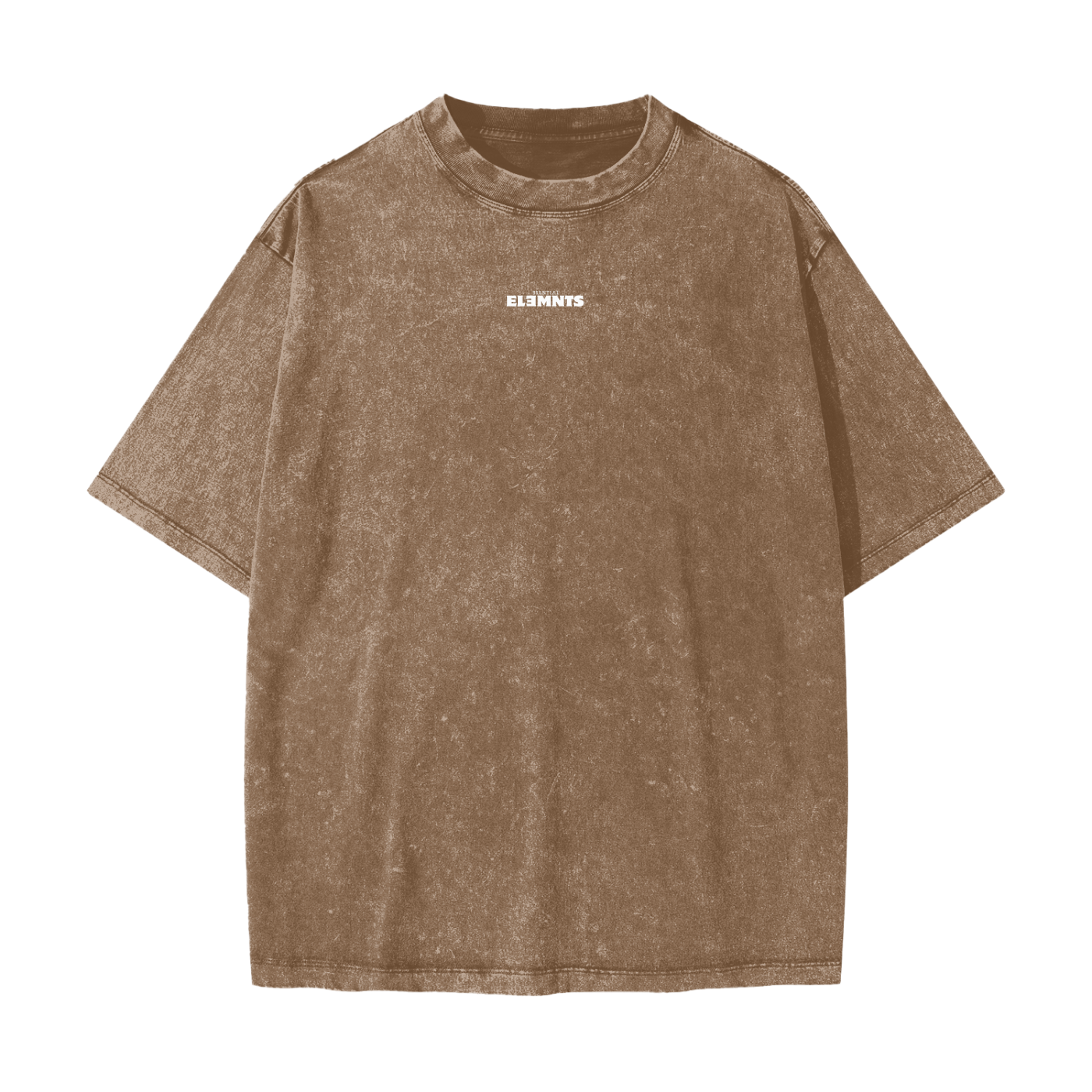 ESSNTIAL ELEMNTS Unisex 285G Heavy Snow Washed Tee