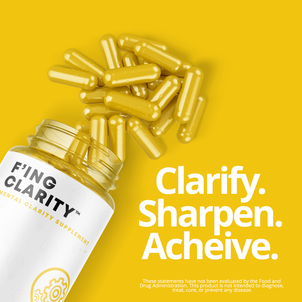 F'ing Clarity - Best Supplements for Brain Fog Relief | Improve Memory & Focus