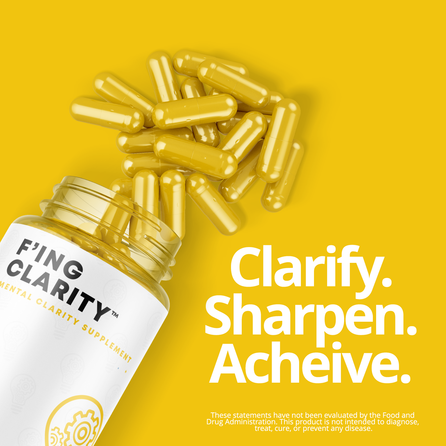F'ing Clarity - Best Supplements for Brain Fog Relief | Improve Memory & Focus