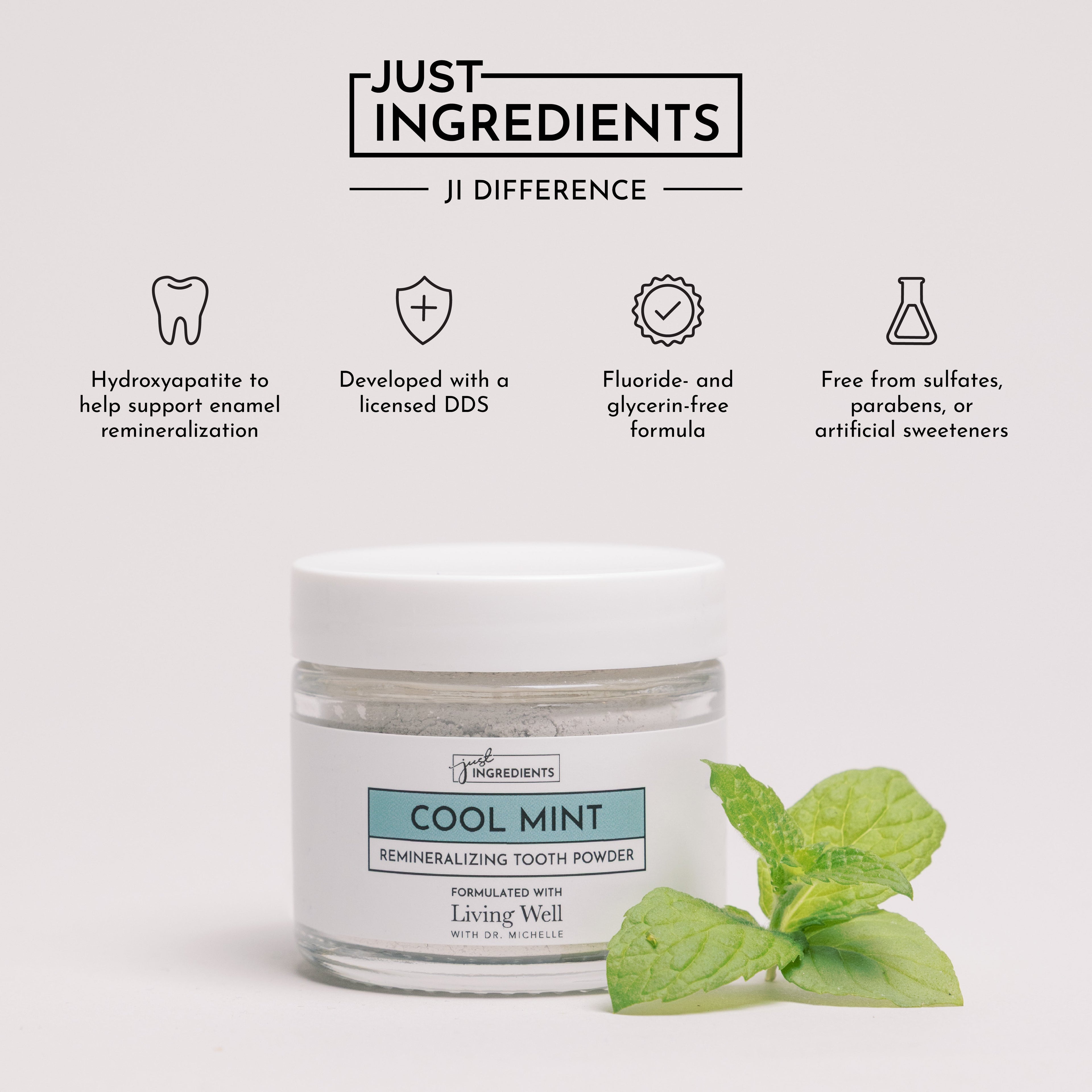 Remineralizing Tooth Powder (Mint)