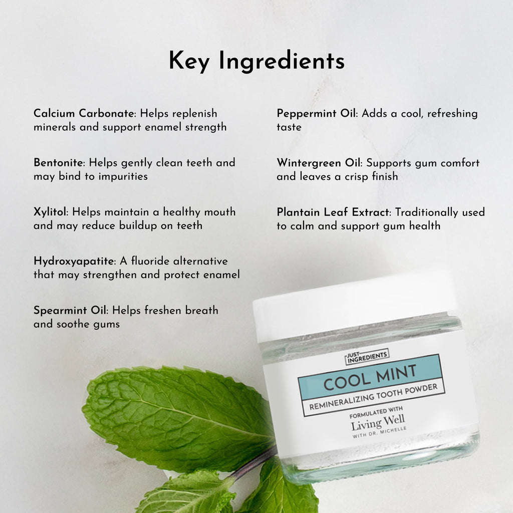 Remineralizing Tooth Powder (Mint)