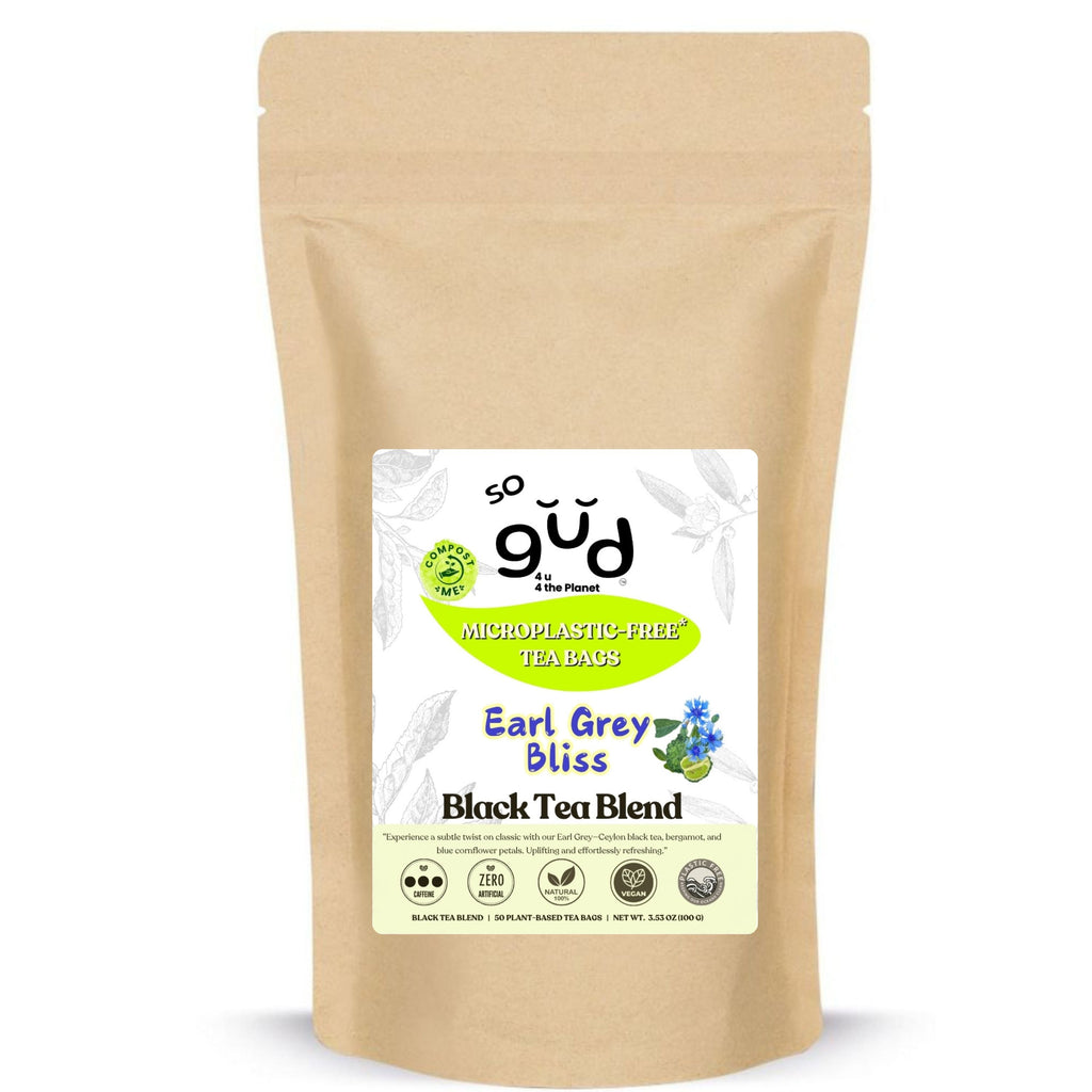Earl Grey Bliss Black Tea | Plant-based Tea Bags