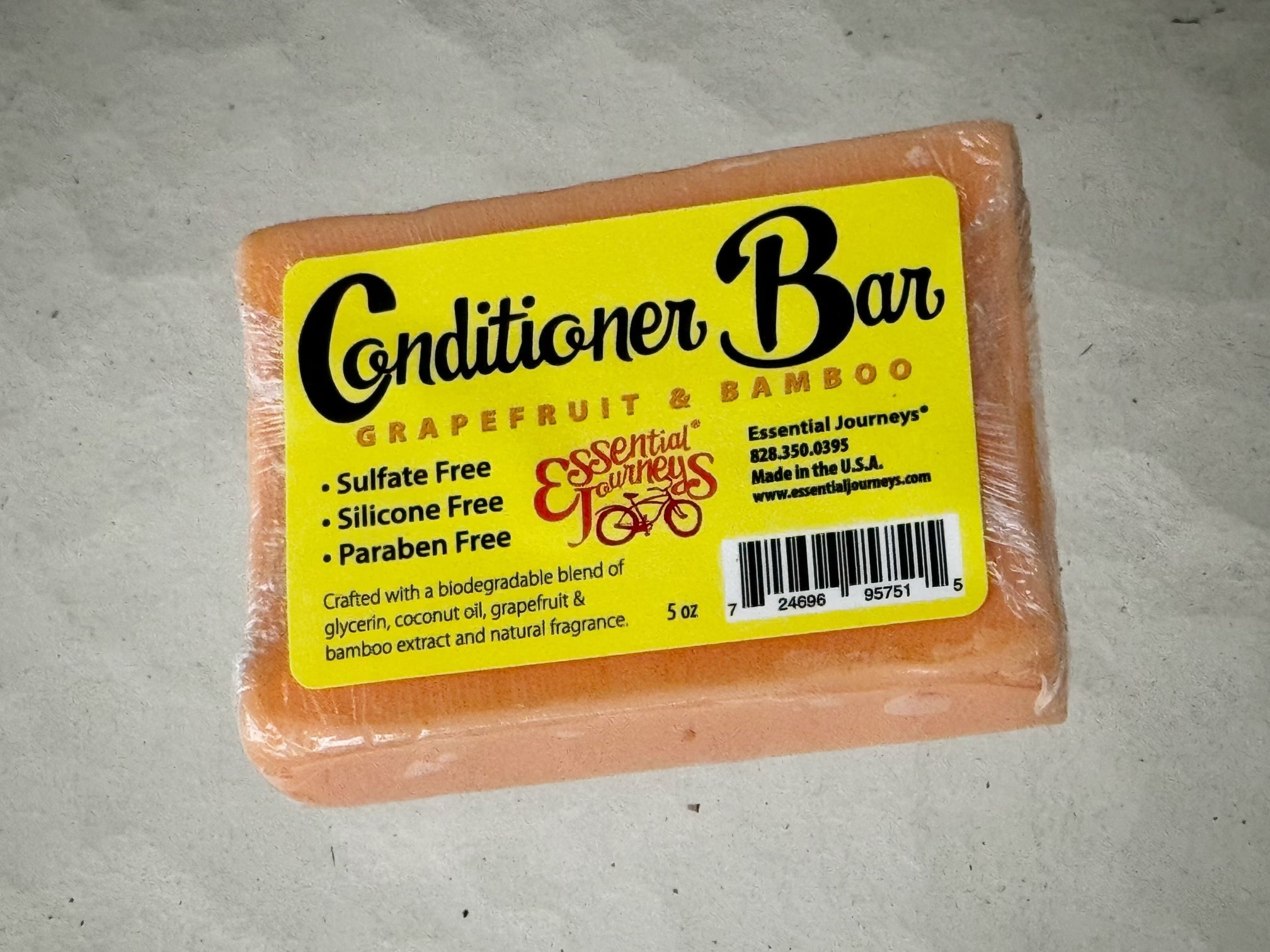 CONDITIONER BAR 5 oz. ~ GRAPEFRUIT & BAMBOO