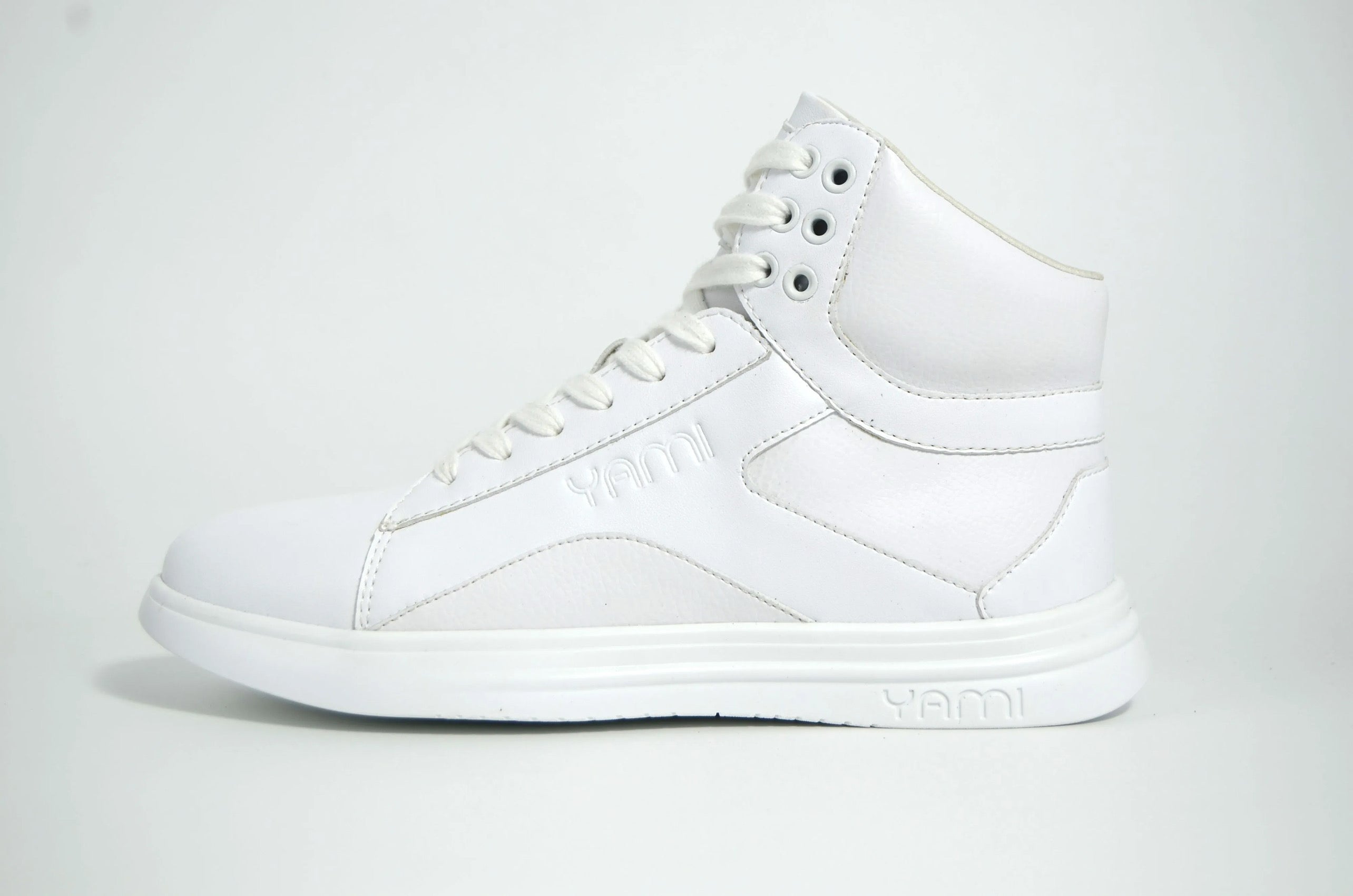 SpinSole High Top Dance Sneaker- WHITE