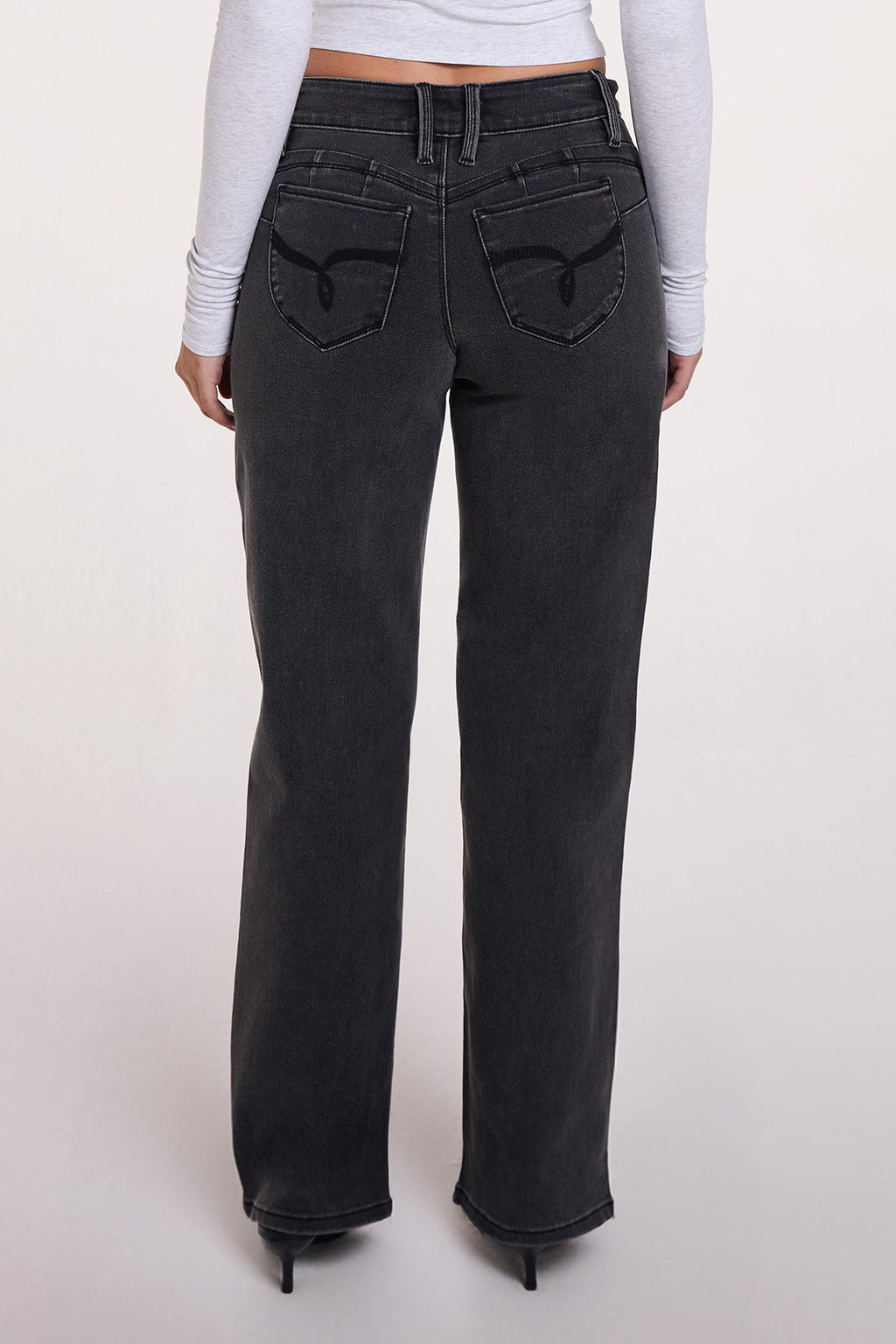 Women's Luxe High Rise WannaBettaButt Straight Leg Jeans