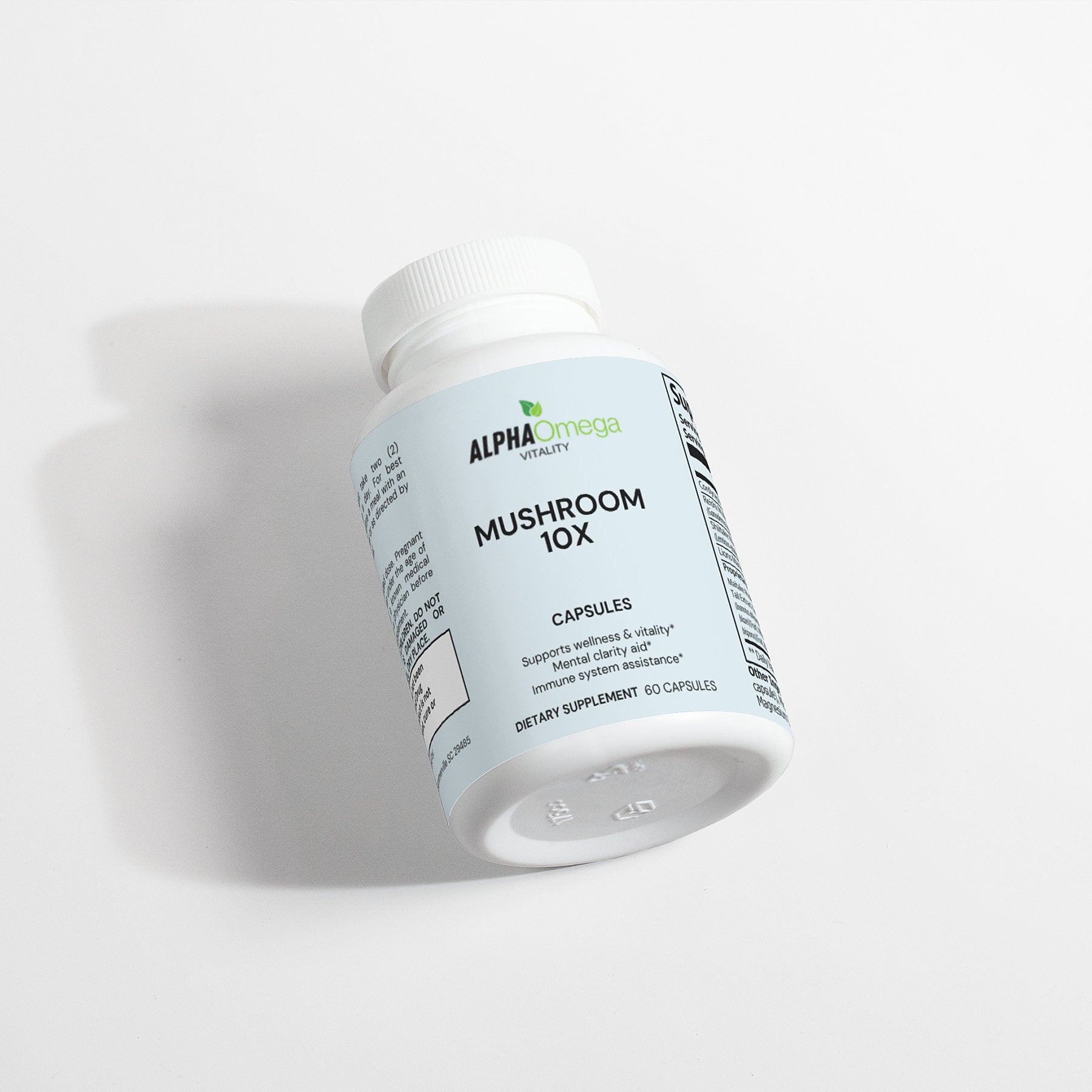 Mushroom Complex Supplement - 10X