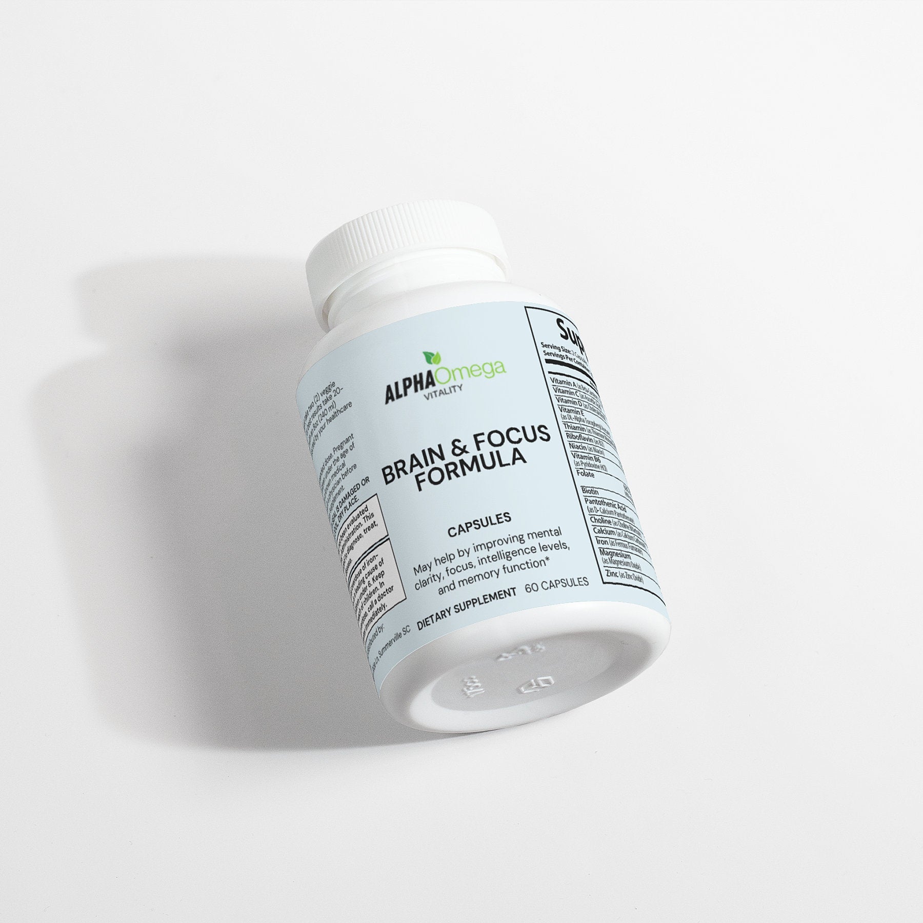 Natural Brain & Focus Supplement
