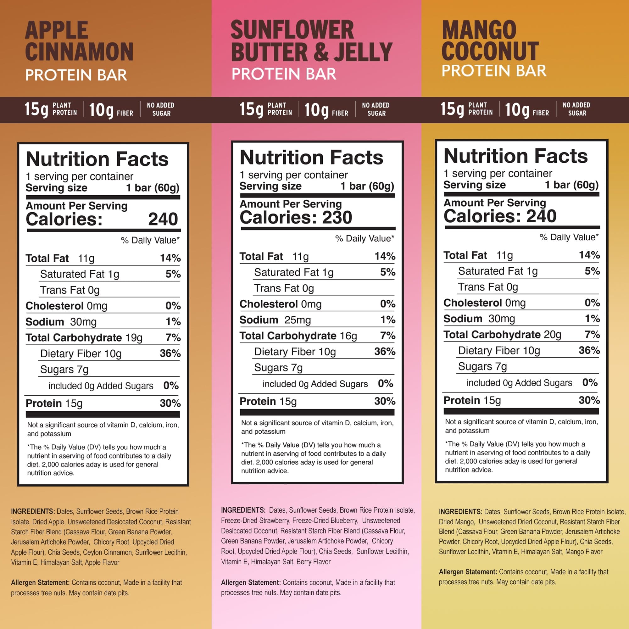 High Protein Bars Variety Pack