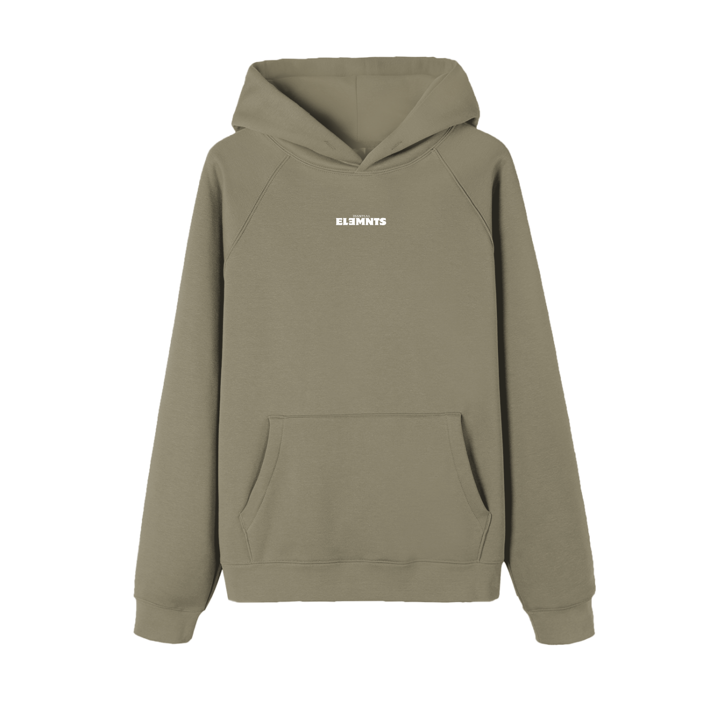 ESSNTIAL ELEMNTS Unisex 360G OS Raglan Sleeve Fleece Hoodie