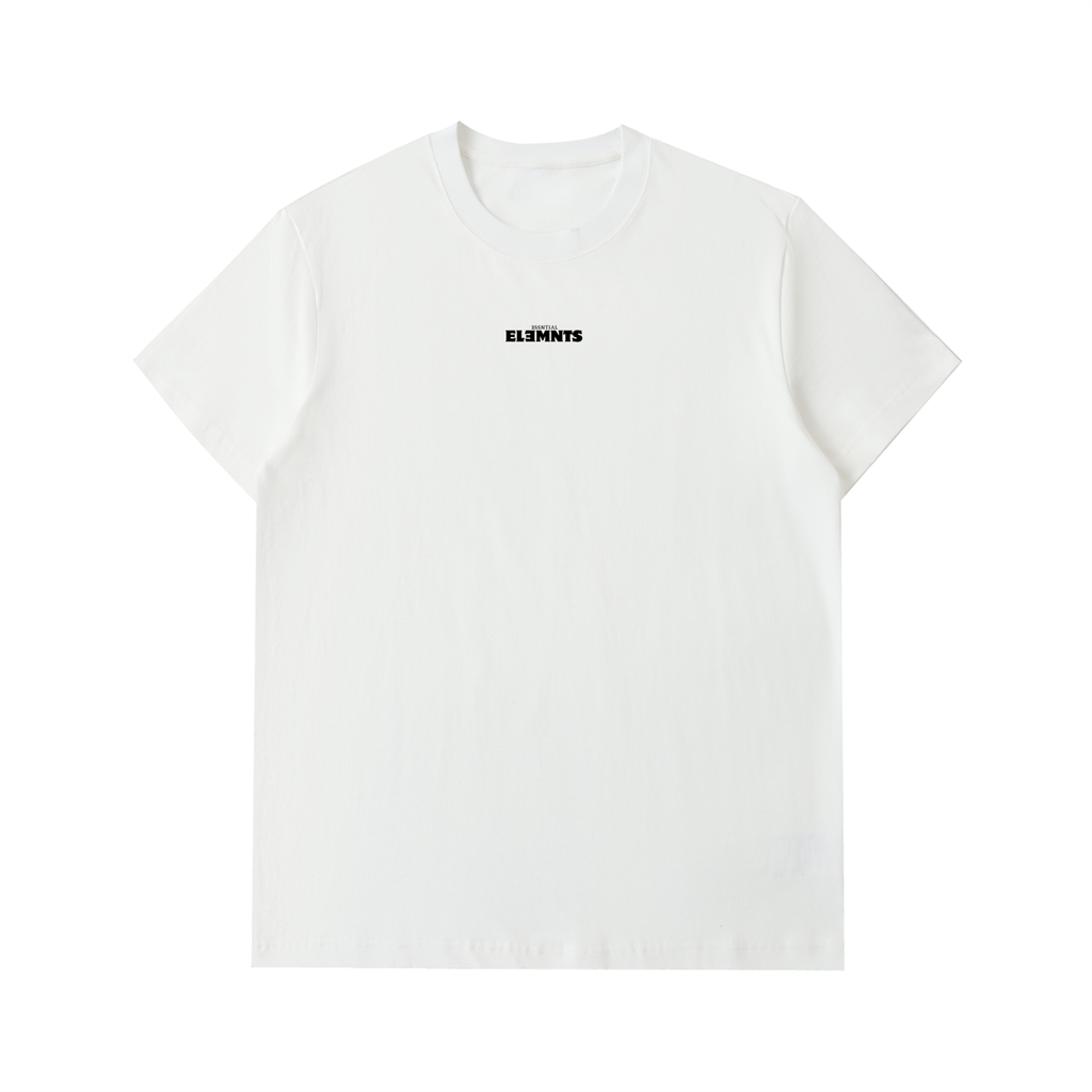 ESSNTIAL ELEMNTS Unisex 330G HW Loose Cotton Tee