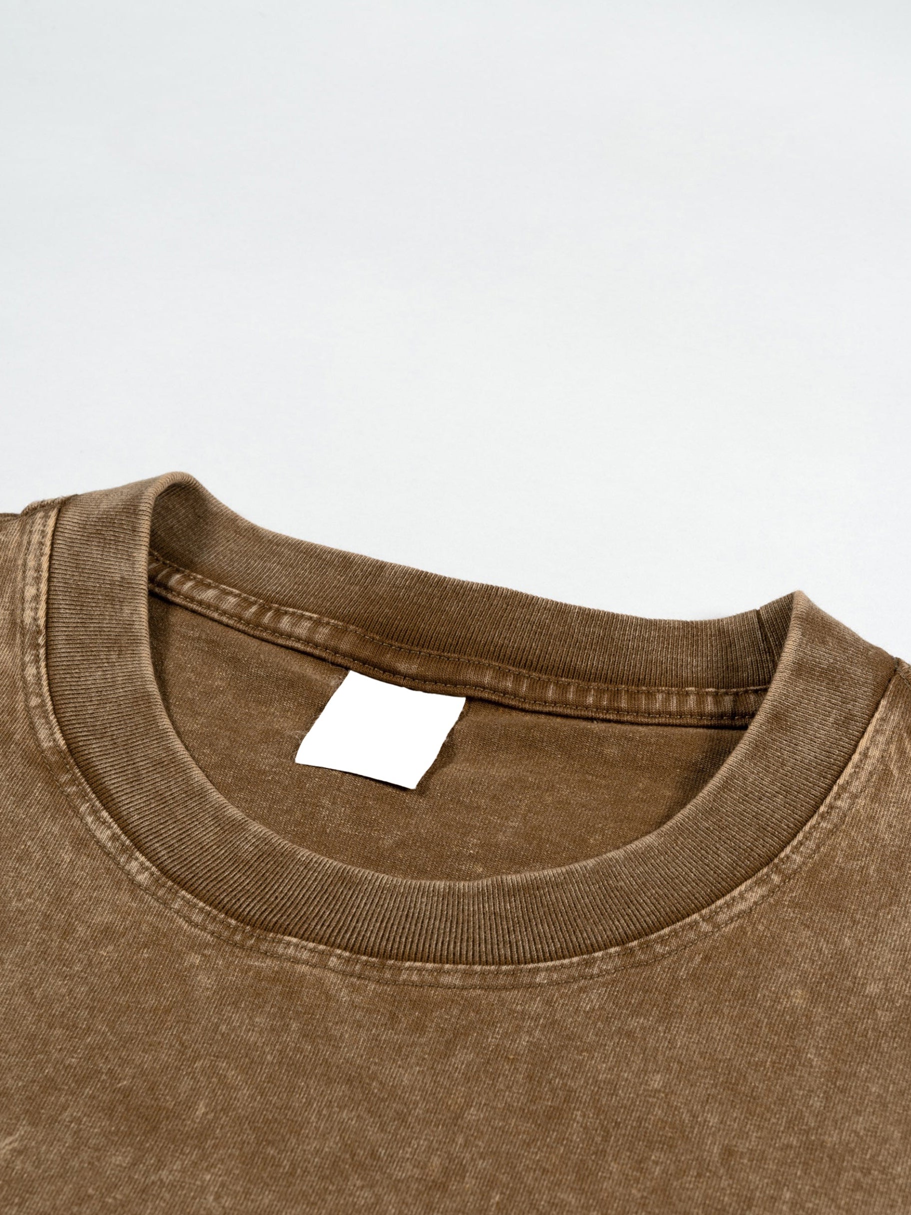 ESSNTIAL ELEMNTS Unisex 285G Heavy Snow Washed Tee