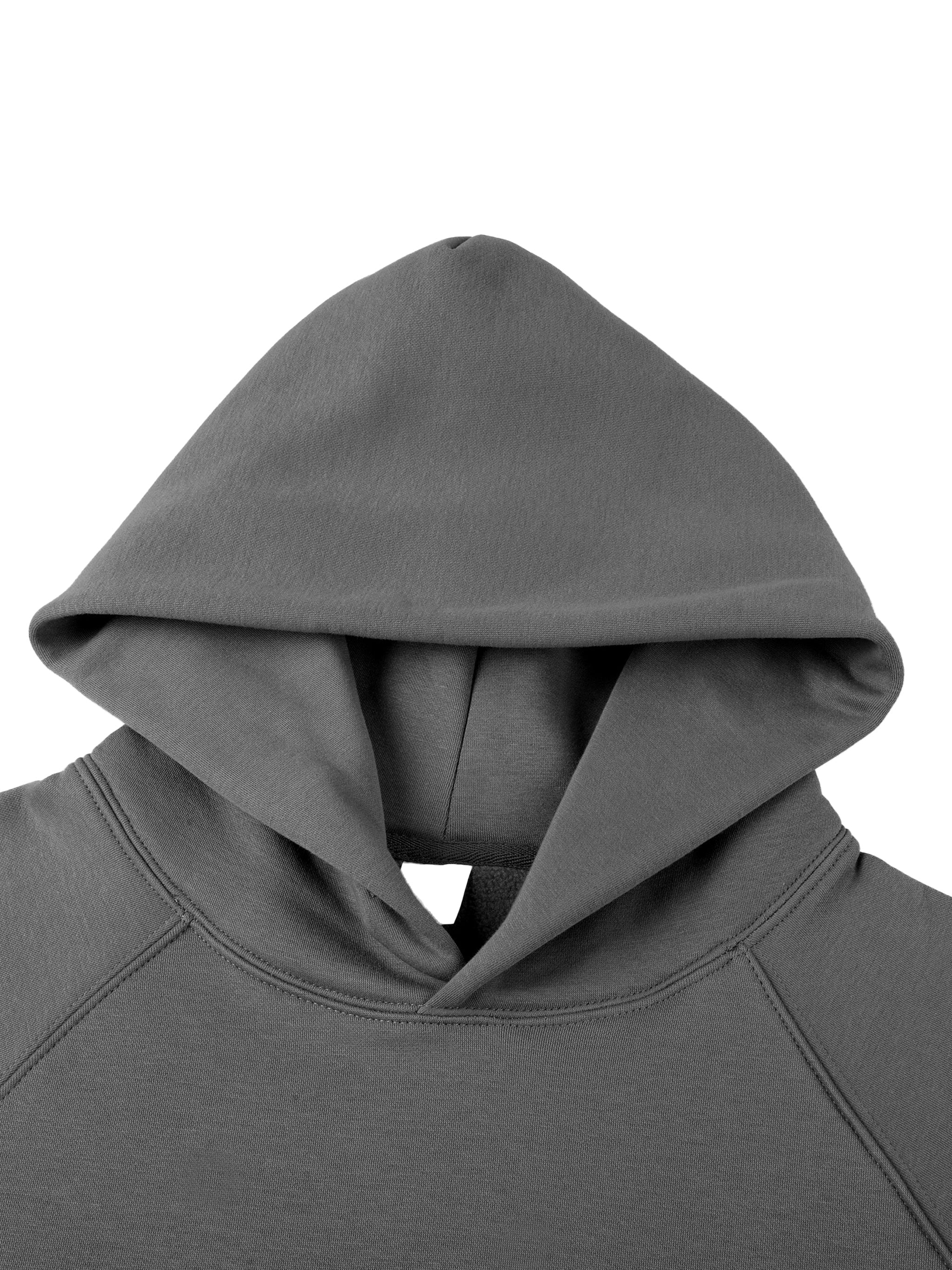 ESSNTIAL ELEMNTS Unisex 360G OS Raglan Sleeve Fleece Hoodie