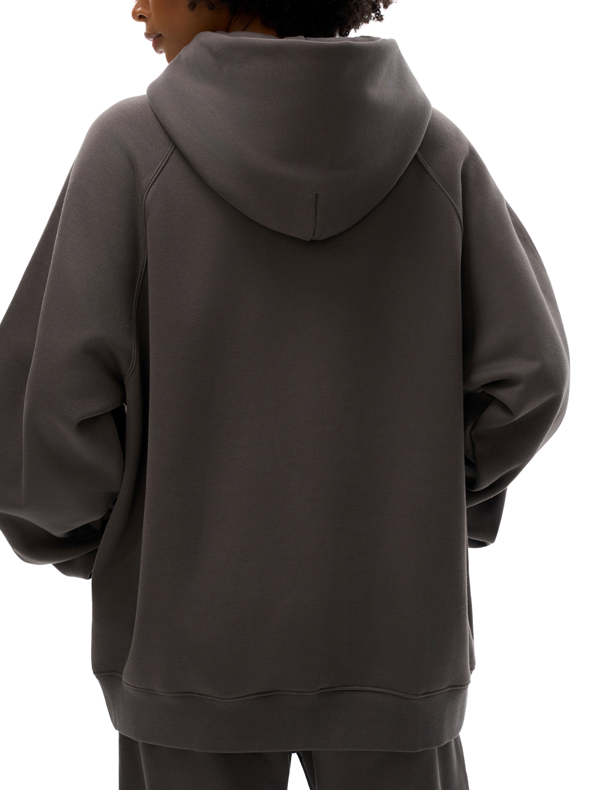 ESSNTIAL ELEMNTS Unisex 360G OS Raglan Sleeve Fleece Hoodie