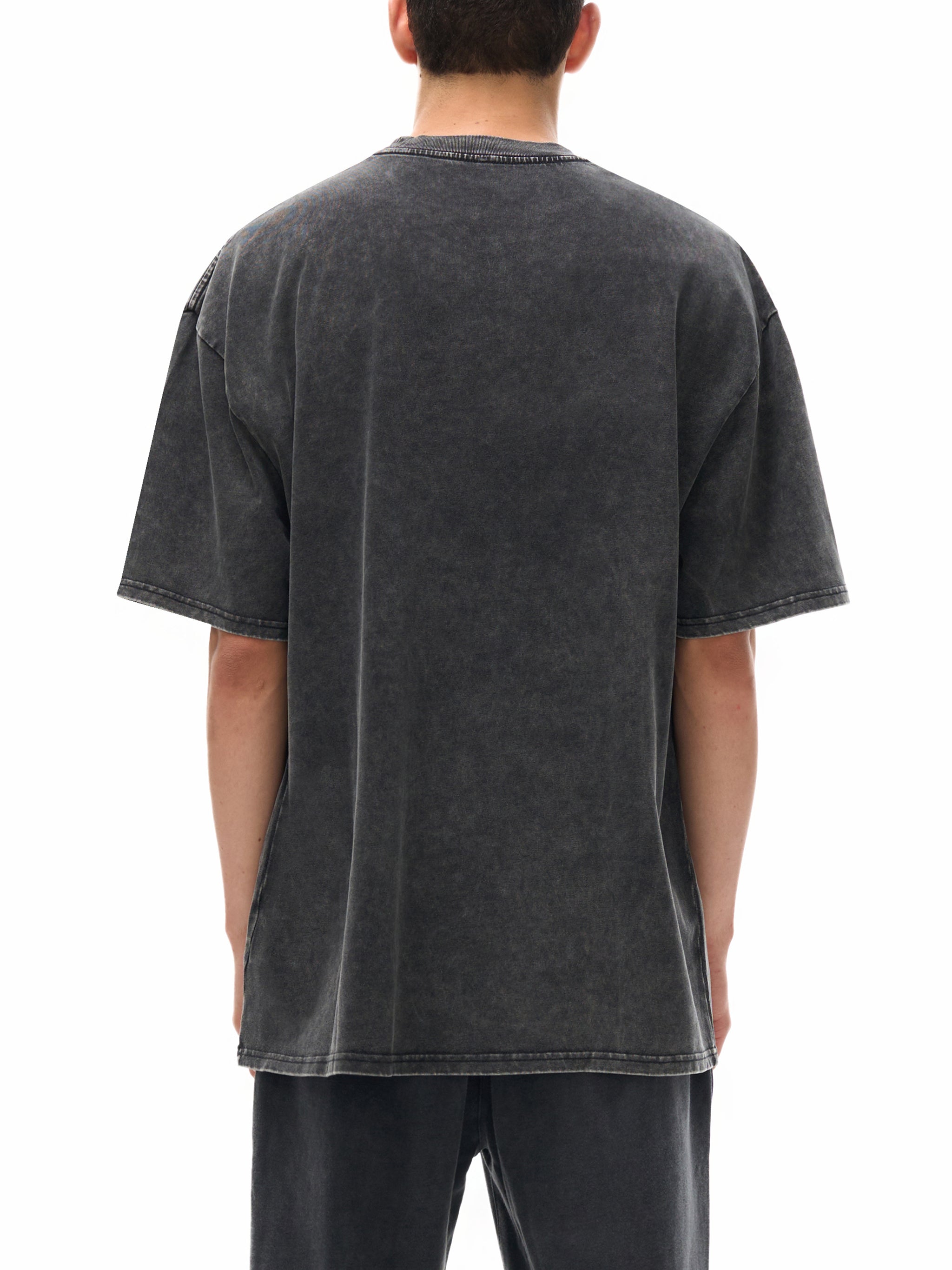 ESSNTIAL ELEMNTS Unisex 285G Heavy Snow Washed Tee