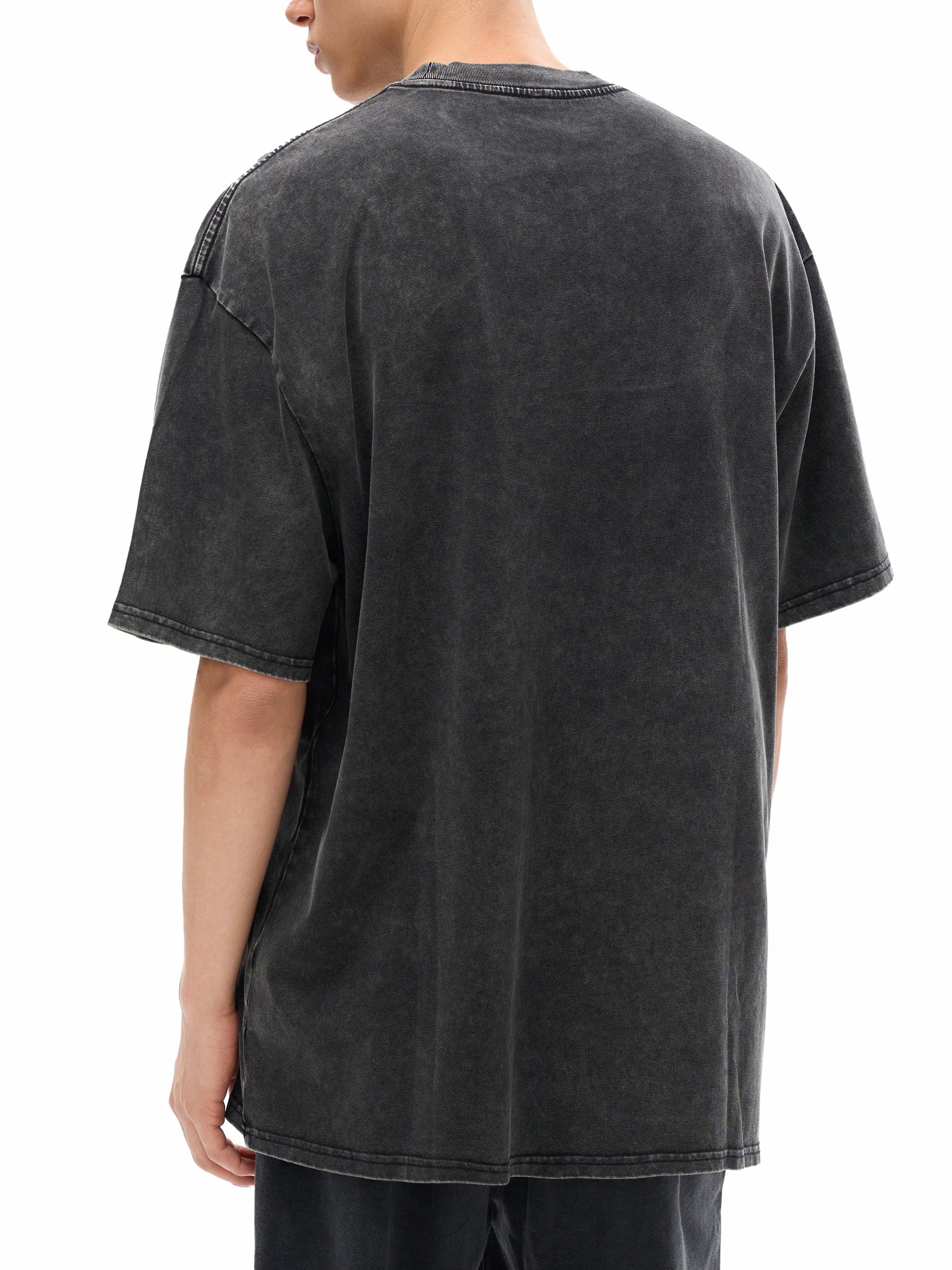 ESSNTIAL ELEMNTS Unisex 285G Heavy Snow Washed Tee