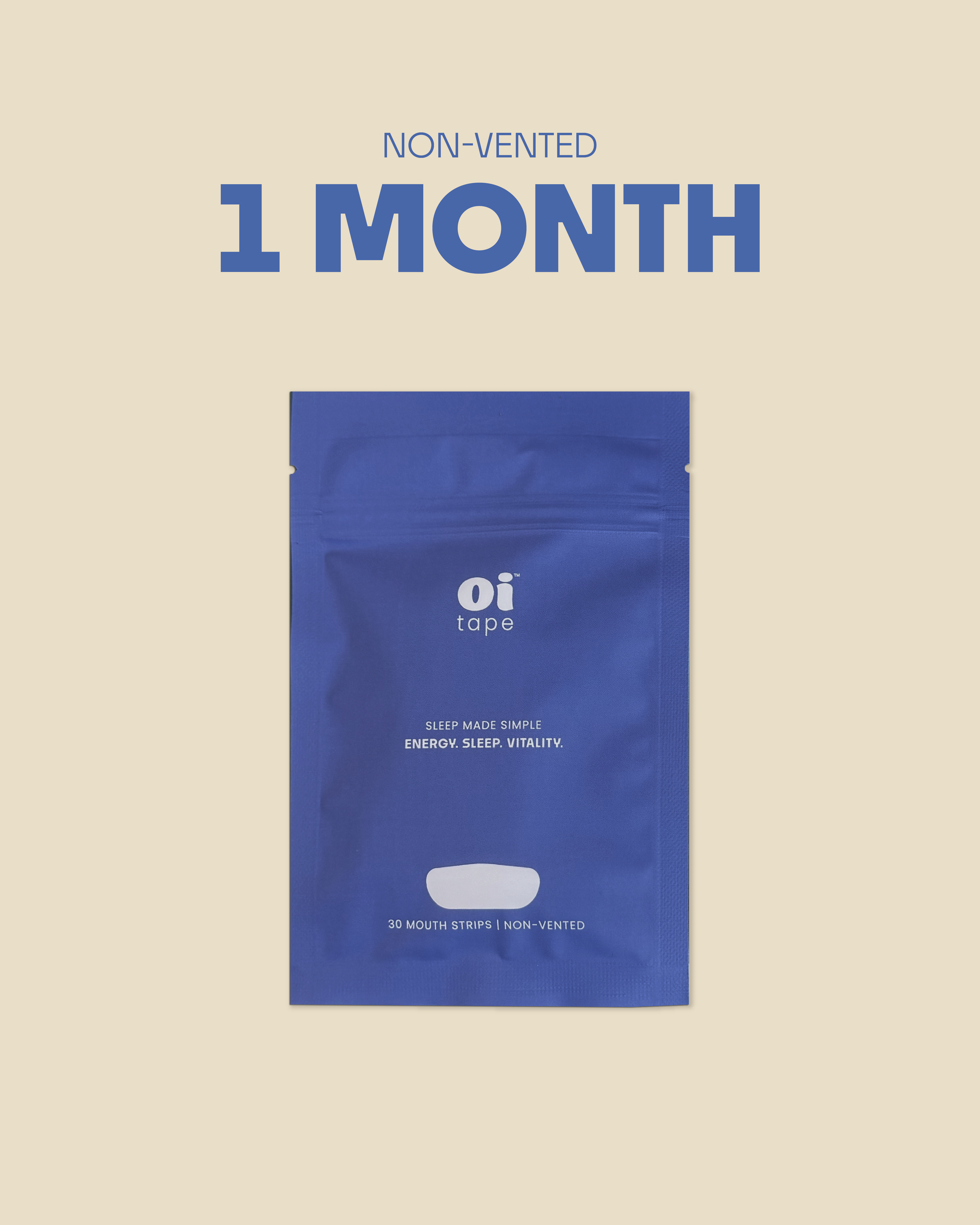 oi tape™ Non-Vented Mouth Tape