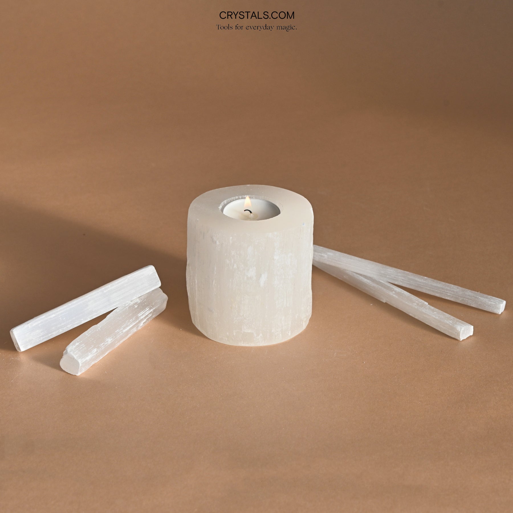 Selenite Cleansing Wand
