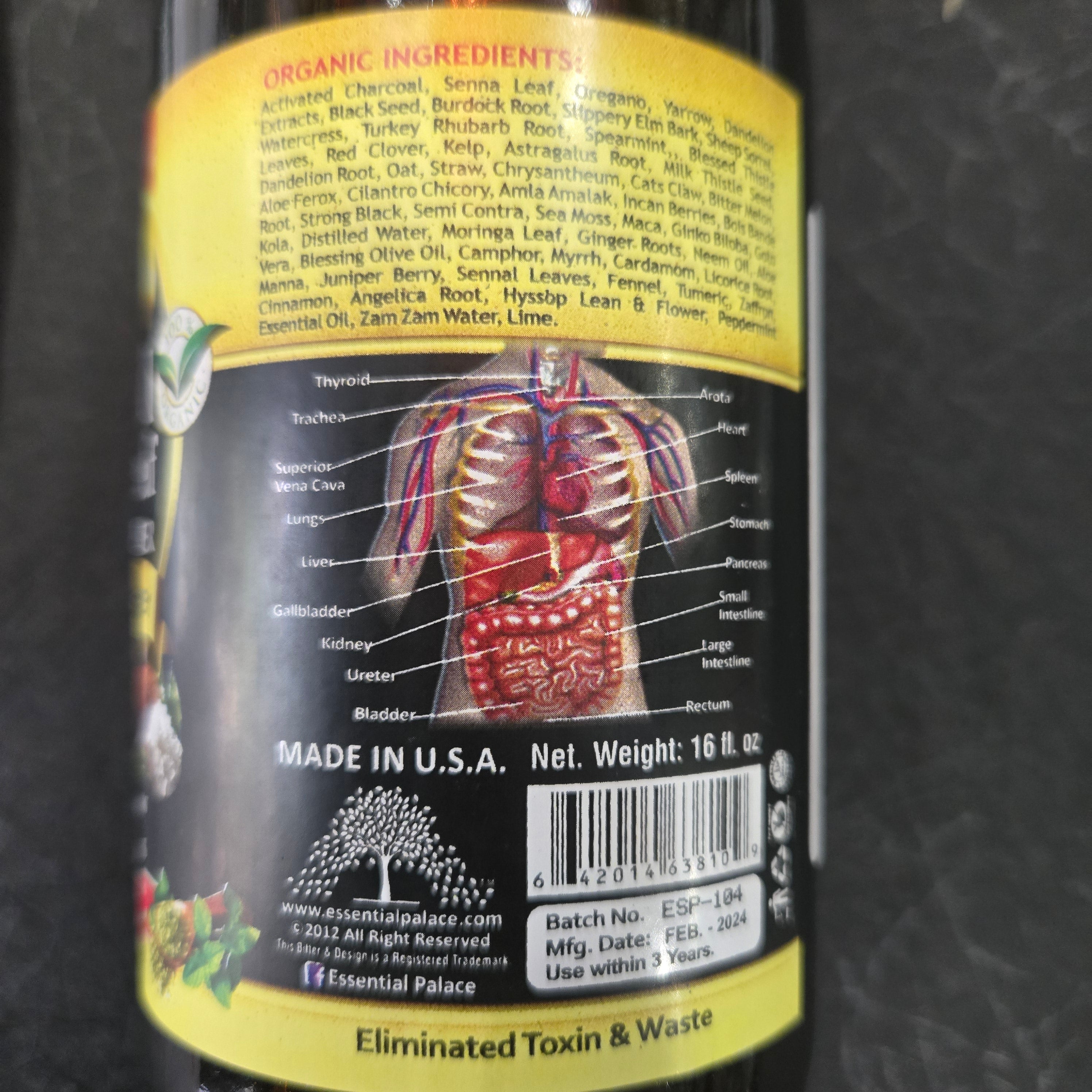 Bitters - Charcoal and Senna Leaf