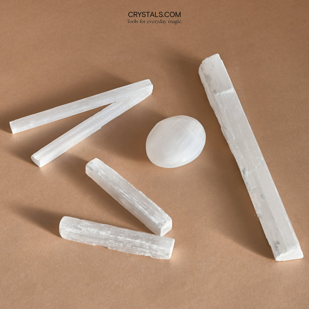 Selenite Cleansing Wand