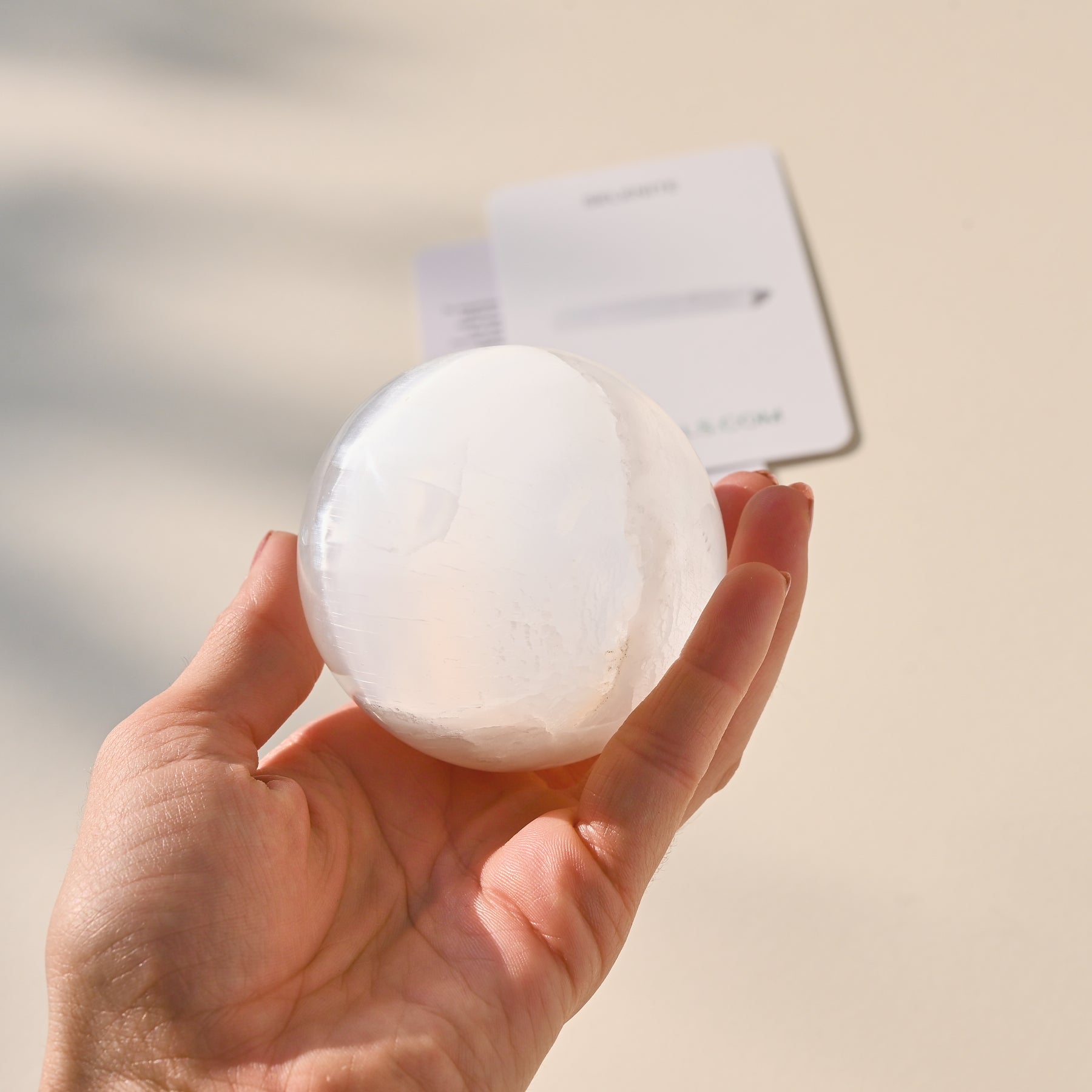 Selenite Sphere - Harmony