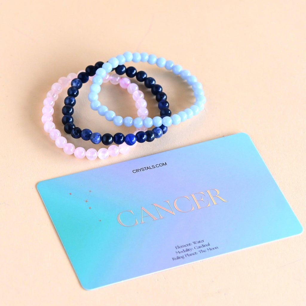 Cancer Bracelet Trio