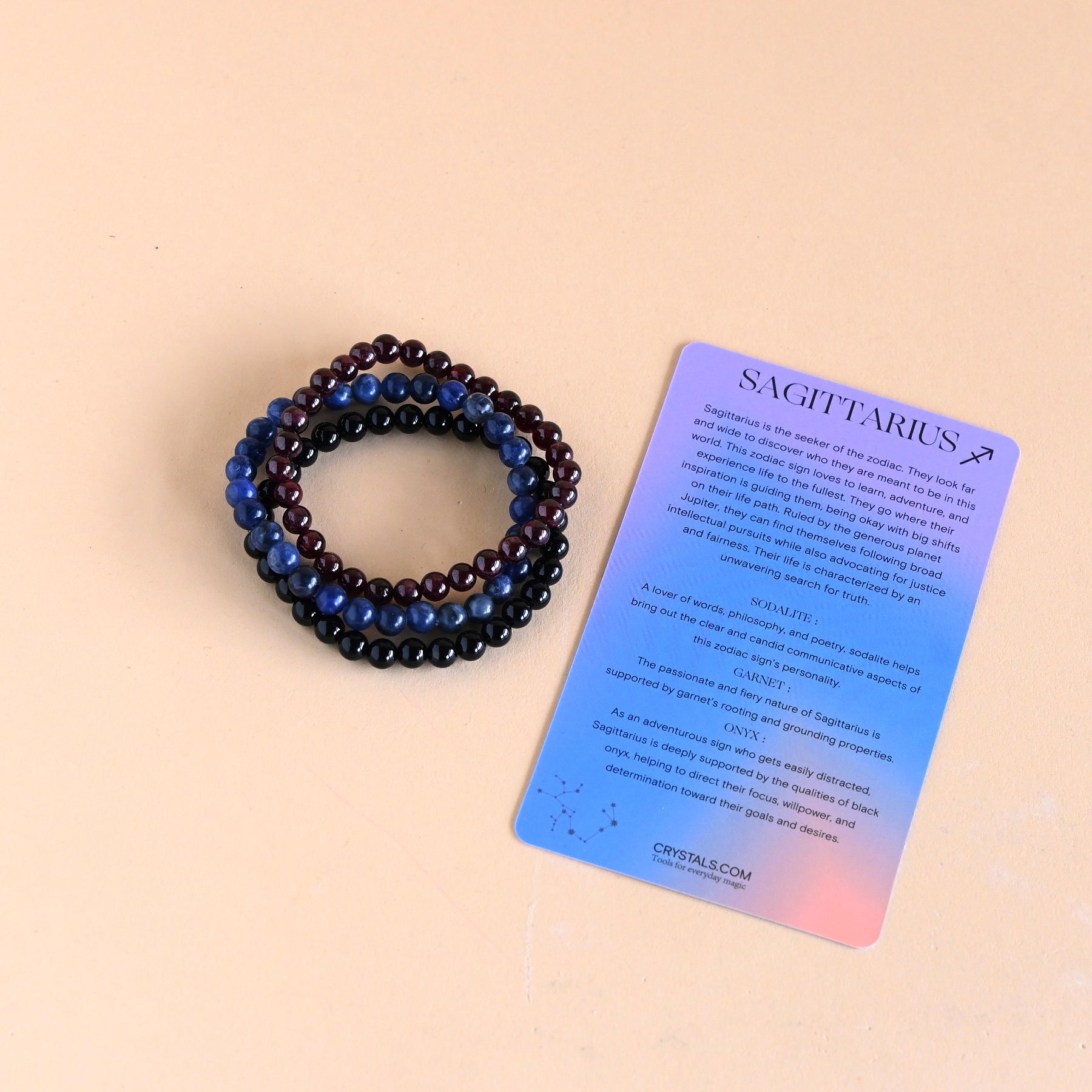 Sagittarius Bracelet Trio